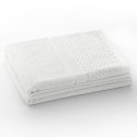 Ręcznik RUBRUM kolor biały styl klasyczny 70x130 ameliahome - TOWEL/AH/RUBRUM/WHITE/70x130