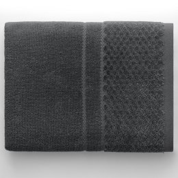 Ręcznik RUBRUM kolor grafitowy styl klasyczny 70x130 ameliahome - TOWEL/AH/RUBRUM/CHARC/70x130