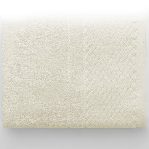 Ręcznik RUBRUM kolor kremowy styl klasyczny 50x90 ameliahome - TOWEL/AH/RUBRUM/CREAM/50x90