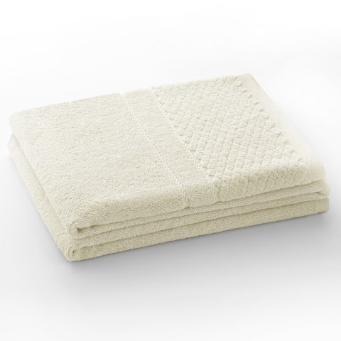 Ręcznik RUBRUM kolor kremowy styl klasyczny 50x90 ameliahome - TOWEL/AH/RUBRUM/CREAM/50x90