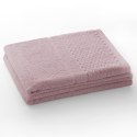 Ręcznik RUBRUM kolor pudrowy róż styl klasyczny 50x90 ameliahome - TOWEL/AH/RUBRUM/P.PINK/50x90