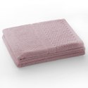 Ręcznik RUBRUM kolor pudrowy róż styl klasyczny 70x130 ameliahome - TOWEL/AH/RUBRUM/P.PINK/70x130