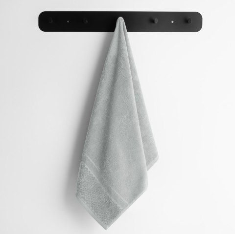 Ręcznik RUBRUM kolor szary styl klasyczny 70x130 ameliahome - TOWEL/AH/RUBRUM/SILV/70x130