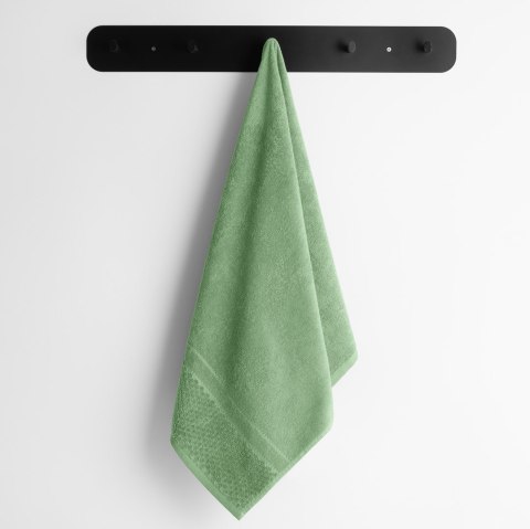 Ręcznik RUBRUM kolor zielony styl klasyczny 50x90 ameliahome - TOWEL/AH/RUBRUM/CELAD/50x90