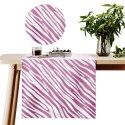 Obrus FUN kolor biały drukowany motyw zwierzęcy 40x140 ameliahome - TCLOTH/AH/VELVET/FUN/WHI+MAU/40X140