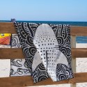 Ręcznik BEACH kolor granatowy 90x180 decoking - TOW/BEACH/SHARK/90X180