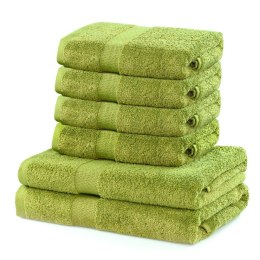 Ręcznik MARINA kolor zielony styl klasyczny 2*70x140+4*50x100 DecoKing - TOWEL/MARINA/CELADON/SET2*70x140+4*50x100