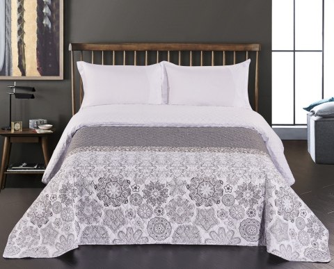 Narzuta ALHAMBRA  szary 170x210 decoking - CHON/ALHAMBRA/WH+GREY/170x210