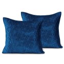 Poszewka dekoracyjna LAILA 45x45 ameliahome - CUS/AH/LAILA/ROYALBLUE/45X45*2