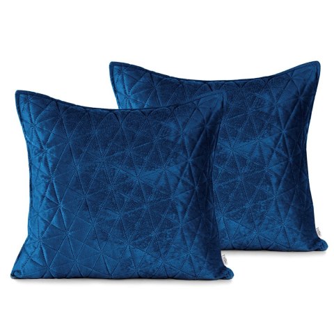 Poszewka dekoracyjna LAILA 45x45 ameliahome - CUS/AH/LAILA/ROYALBLUE/45X45*2