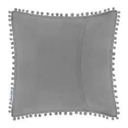 Poszewka dekoracyjna MEADORE 45x45 ameliahome - CUS/AH/MEADORE/CHARCOAL/45x45*2