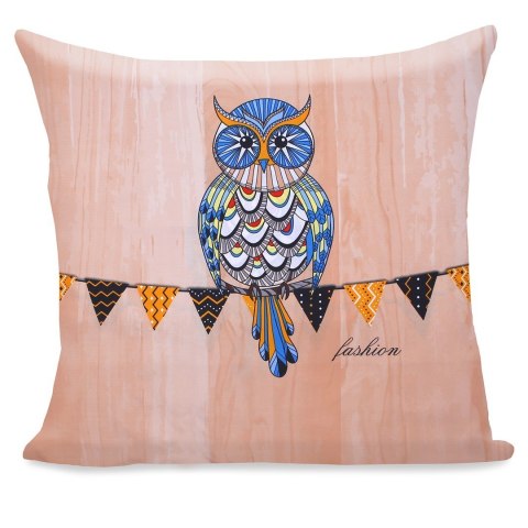 Poszewka dekoracyjna OWLS mikrowłókno decoking - CHP/OWLS/AUTUMNSTORY/80x80