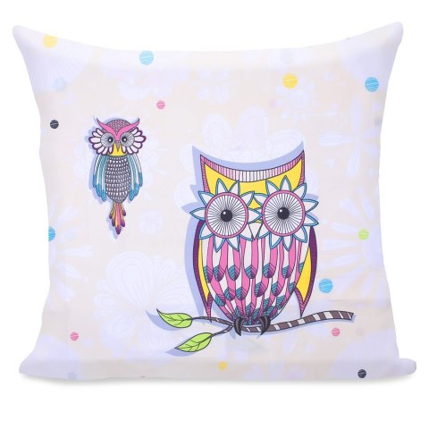 Poszewka dekoracyjna OWLS mikrowłókno decoking - CHP/OWLS/SUMMERSTORY/80x80