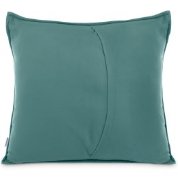 Poszewka dekoracyjna PALSHA kolor turkusowy haftowany styl nowoczesny velvet, poliester 45x45 ameliahome - CUS/AH/PALSHA/TURQUOI