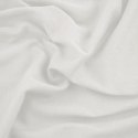 Prześcieradło AMBER kolor biały jersey 140-160x200 decoking - FITTED/AMBER/PEARLOYSTER/140-160x200+30
