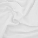 Prześcieradło AMBER kolor biały jersey 80-90x200 decoking - FITTED/AMBER/WHI/80-90x200+30
