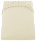 Prześcieradło AMBER kolor kremowy jersey 200-220x200x30