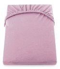 Prześcieradło AMBER kolor liliowy jersey 200-220x200x30