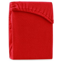 Prześcieradło RUBY frotte kolor czerwony 160-180x200x30