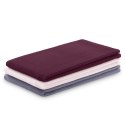 Ręcznik kuchenny LETTY kolor różowy tłoczony motyw klasyczny styl klasyczny 50x70 ameliahome - KIT/AH/LETTY/WAFFLE/PROVENCE/3PAC