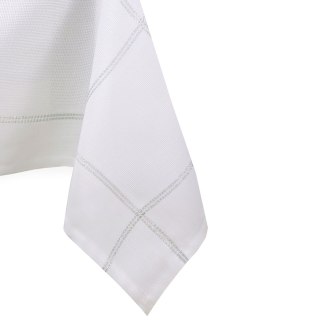 Obrus ANTONY kolor biały gładki motyw klasyczny 140x400 ameliahome - TCLOTH/AH/ANTONY/WHITE/140X400