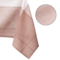 Obrus LILLE kolor różowy gładki motyw klasyczny 60x120 ameliahome - TCLOTH/AH/LILLE/PINK+WHITE/60X120