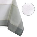 Obrus SEVRAN kolor niebieski gładki motyw klasyczny 60x120 ameliahome - TCLOTH/AH/SEVRAN/BLUE+WHITE/60X120
