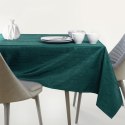 Obrus VESTA kolor butelkowa zieleń tłoczony motyw nowoczesny 110x160 ameliahome - TCLOTH/AH/VESTA/MARKET/HMD/BOTTLEGREEN/110x160