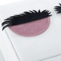 Organizer na biżuterię, kosmetyki LASHES styl nowoczesny stojący ameliahome - JEWELRYBOX/AH/LASHES/WHITE/14X9