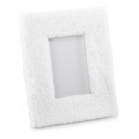 Ramka FUR  kremowy styl nowoczesny ameliahome - PHOTOFRAME/AH/FUR/CREAM/21X26