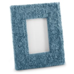 Ramka FUR  niebieski styl nowoczesny ameliahome - PHOTOFRAME/AH/FUR/DENIM/19X24