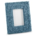Ramka FUR  niebieski styl nowoczesny ameliahome - PHOTOFRAME/AH/FUR/DENIM/21X26
