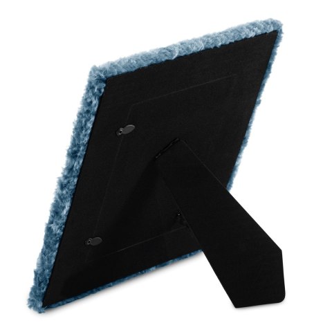 Ramka FUR  niebieski styl nowoczesny ameliahome - PHOTOFRAME/AH/FUR/DENIM/21X26