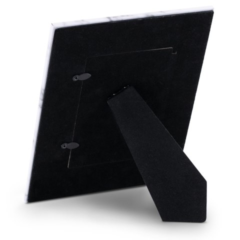 Ramka MARBO  szary styl nowoczesny ameliahome - PHOTOFRAME/AH/MARBO/WHITE+GREY/19X24