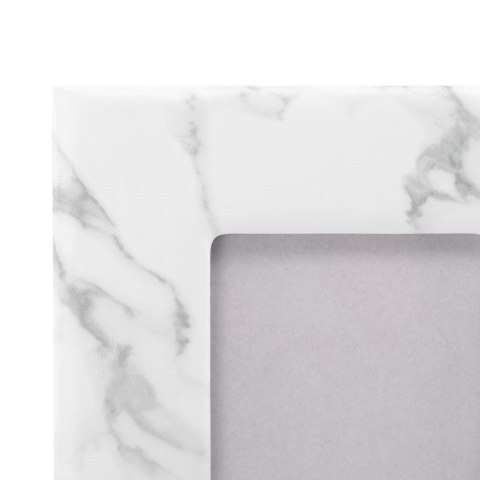 Ramka MARBO  szary styl nowoczesny ameliahome - PHOTOFRAME/AH/MARBO/WHITE+GREY/19X24