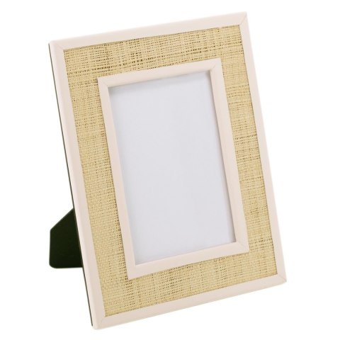 Ramka RAFI  beżowy styl boho ameliahome - PHOTOFRAME/AH/RAFI/BEIGE/21X26