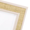 Ramka RAFI  beżowy styl boho ameliahome - PHOTOFRAME/AH/RAFI/BEIGE/21X26