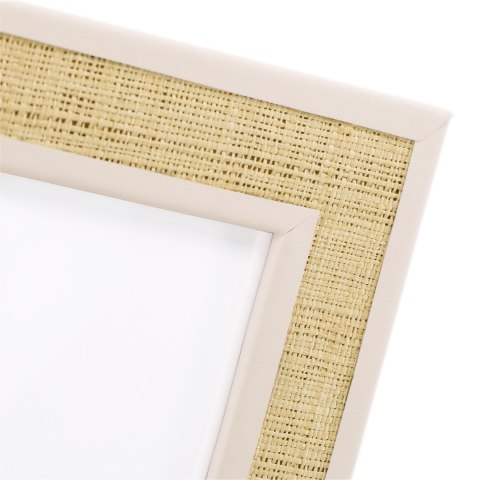 Ramka RAFI  beżowy styl boho ameliahome - PHOTOFRAME/AH/RAFI/BEIGE/21X26