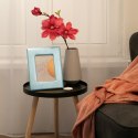 Ramka SHINA  błękitny styl nowoczesny ameliahome - PHOTOFRAME/AH/SHINA/BABYBLUE/21X26