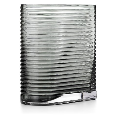 Wazon CRAY kolor czarny ameliahome - VASE/AH/CRAY/BLACK/8X17,5