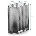 Wazon CRAY kolor czarny ameliahome - VASE/AH/CRAY/BLACK/8X17,5