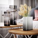 Wazon CRAY kolor czarny ameliahome - VASE/AH/CRAY/BLACK/8X17,5