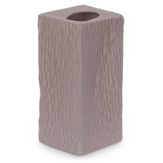 Wazon DEVON  cappuccino styl minimalistyczny do wewnątrz ameliahome - VASE/AH/DEVON/CACAO/10,2X22,7