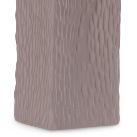 Wazon DEVON  cappuccino styl minimalistyczny do wewnątrz ameliahome - VASE/AH/DEVON/CACAO/10,2X22,7
