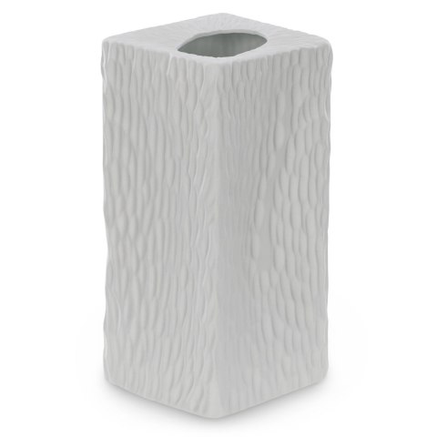 Wazon DEVON  szary styl minimalistyczny do wewnątrz ameliahome - VASE/AH/DEVON/GREY/10,2X22,7