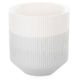 Donica FINO  szary styl nowoczesny do wewnątrz ameliahome - FLOWERPOT/AH/FINO/GREY/9X9,8