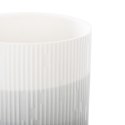 Donica FINO  szary styl nowoczesny do wewnątrz ameliahome - FLOWERPOT/AH/FINO/GREY/9X9,8