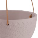 Donica LOKAI  cappuccino styl boho do wewnątrz ameliahome - FLOWERPOT/AH/LOKAI/CACAO/15,4X10