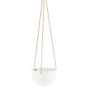 Donica LOKAI  kremowy styl boho do wewnątrz ameliahome - FLOWERPOT/AH/LOKAI/CREAM/15,4X10