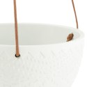 Donica LOKAI  kremowy styl boho do wewnątrz ameliahome - FLOWERPOT/AH/LOKAI/CREAM/15,4X10